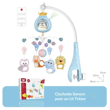 Charger l'image dans la galerie, Veilleuse Musicale Bébé avec Projecteur, Berceuse et Télécommande