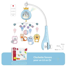Charger l'image dans la galerie, Veilleuse Musicale Bébé avec Projecteur, Berceuse et Télécommande