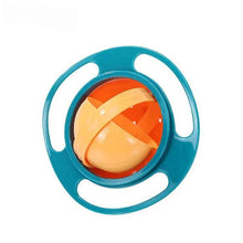 Charger l'image dans la galerie, Bol gyroscopique universel pour enfants, rotation à 360 degrés, anti-déversement, conception pratique, équilibre rotatif, plats d'alimentation solides, assiette, vaisselle