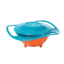 Charger l'image dans la galerie, Bol gyroscopique universel pour enfants, rotation à 360 degrés, anti-déversement, conception pratique, équilibre rotatif, plats d'alimentation solides, assiette, vaisselle