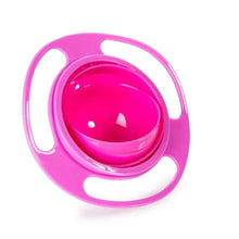 Charger l'image dans la galerie, Bol gyroscopique universel pour enfants, rotation à 360 degrés, anti-déversement, conception pratique, équilibre rotatif, plats d'alimentation solides, assiette, vaisselle