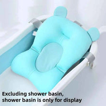 Charger l'image dans la galerie, Coussin de baignoire pour bébé, Support de bain réglable, tapis de siège et coussin de douche pliable pour nouveau-nés, siège de bain flottant pour bébé