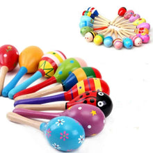 Charger l'image dans la galerie, Grand jouet Montessori pour bébé, Instrument de musique coloré en bois, hochet Shaker, marteau de sable, cloche, jouets d'apprentissage précoce pour enfants