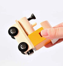 Charger l'image dans la galerie, Ensemble de Train magnétique en bois, jouets éducatifs précoces pour enfants, jeu de tri des couleurs et des formes, jouet de développement de la motricité Fine