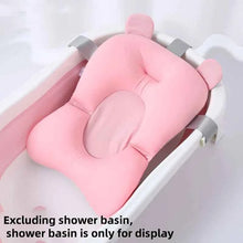 Charger l'image dans la galerie, Coussin de baignoire pour bébé, Support de bain réglable, tapis de siège et coussin de douche pliable pour nouveau-nés, siège de bain flottant pour bébé