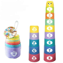 Charger l'image dans la galerie, Enfant cerveau réponse bataille pli tasse main vitesse compétition pli tasse bébé pile jeu éducation précoce Puzzle Train jeux de société jouet