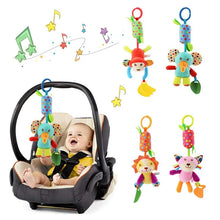 Charger l'image dans la galerie, Hochets suspendus pour bébés, jouets doux pour siège de voiture