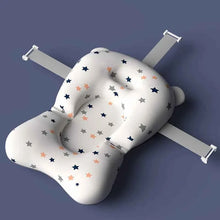 Charger l'image dans la galerie, Coussin de baignoire pour bébé, Support de bain réglable, tapis de siège et coussin de douche pliable pour nouveau-nés, siège de bain flottant pour bébé