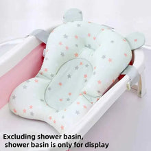 Charger l'image dans la galerie, Coussin de baignoire pour bébé, Support de bain réglable, tapis de siège et coussin de douche pliable pour nouveau-nés, siège de bain flottant pour bébé