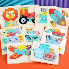 Charger l'image dans la galerie, Puzzle éducatif 3D en Bois pour Enfants