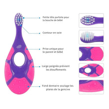 Charger l'image dans la galerie, Set de 2 Brosses à dents pour enfants