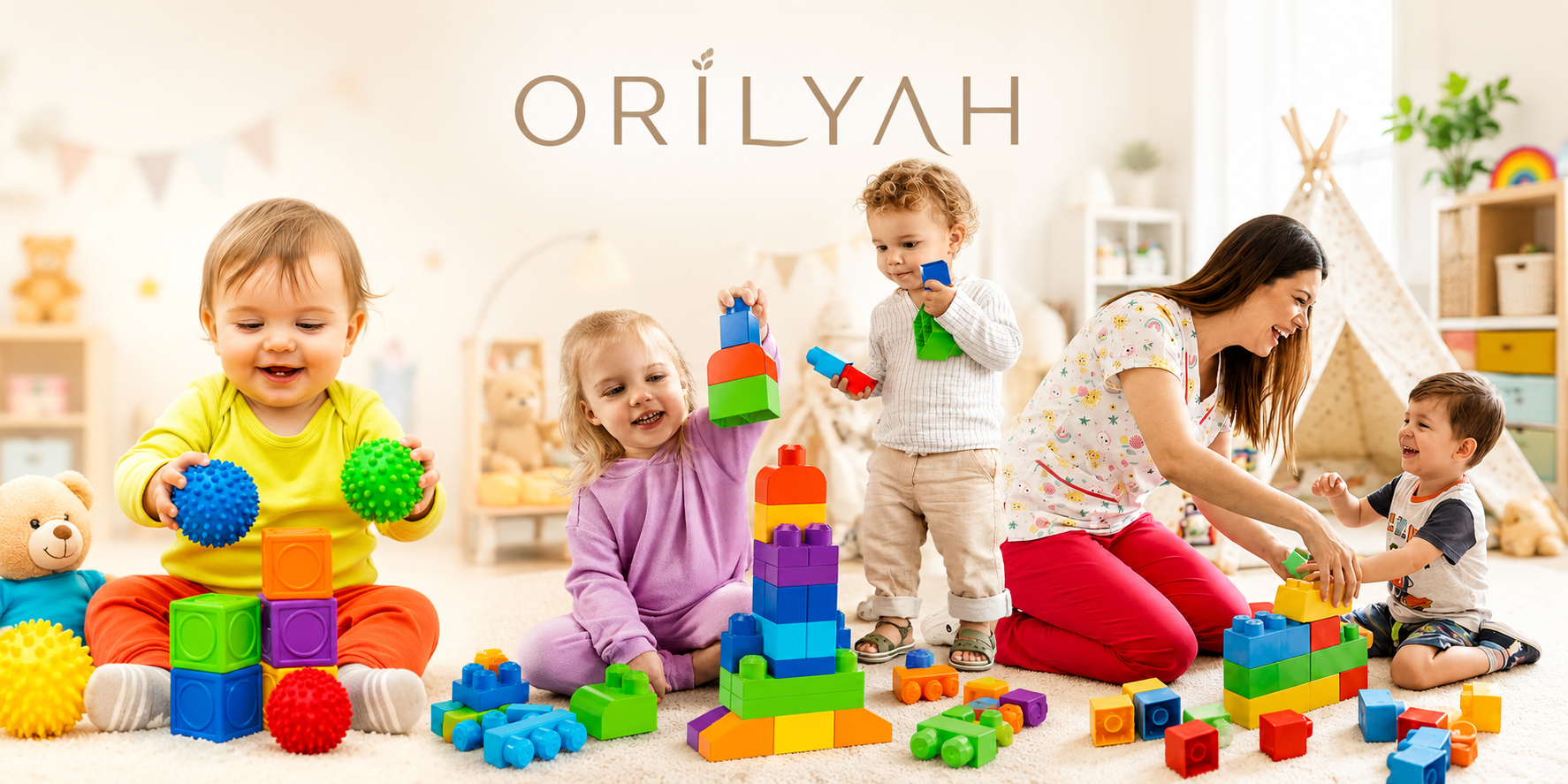 Là où les petits apprennent, jouent et grandissent