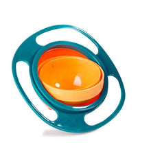 Charger l'image dans la galerie, Bol gyroscopique universel pour enfants, rotation à 360 degrés, anti-déversement, conception pratique, équilibre rotatif, plats d'alimentation solides, assiette, vaisselle
