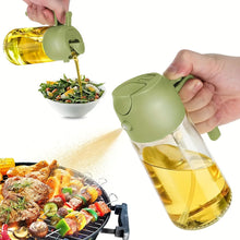 Charger l&#39;image dans la galerie, FINY Distributeur d&#39;huile en VERRE 2 en 1 / 470 ml
