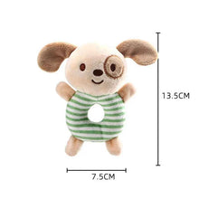 Charger l'image dans la galerie, Jouets de poussette en peluche pour nouveau-né, hochets d'animaux de dessin animé, cloches suspendues mobiles, jouet éducatif suspendu
