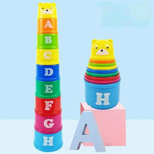 Charger l'image dans la galerie, Enfant cerveau réponse bataille pli tasse main vitesse compétition pli tasse bébé pile jeu éducation précoce Puzzle Train jeux de société jouet
