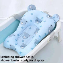 Charger l'image dans la galerie, Coussin de baignoire pour bébé, Support de bain réglable, tapis de siège et coussin de douche pliable pour nouveau-nés, siège de bain flottant pour bébé
