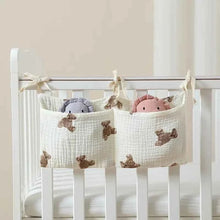 Charger l'image dans la galerie, Organisateur de berceau de pépinière pour bébé, empileur de caddie à couches, rangement suspendu Portable pour couches, lingettes, essentiels pour bébé, Table à langer
