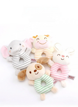 Charger l'image dans la galerie, Hochet cloche en peluche pour nouveau-né
