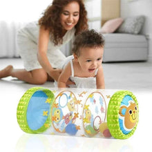 Charger l'image dans la galerie, Jouet à rouleau rampant en PVC pour bébé, avec hochet et balle, jouets gonflables de Fitness pour le développement précoce, jouet éducatif précoce pour enfants
