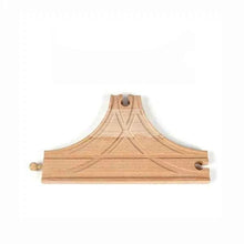 Charger l'image dans la galerie, Composants de voie de Train en bois, ensemble de voies de Train en hêtre, jouets de Train pour enfants, accessoires de chemin de fer, jouets de Train de marque compatibles pour enfants
