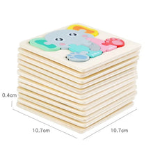 Charger l&#39;image dans la galerie, Puzzle éducatif 3D en Bois pour Enfants
