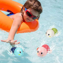 Charger l'image dans la galerie, Jouets de bain pour bébé, mignon, tortue, baleine, piscine, plage, chaîne classique, horloge, jouet d'eau pour enfants, jouets de jeu d'eau
