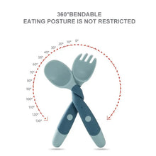 Charger l&#39;image dans la galerie, Ustensile Bébé pour manger autonome
