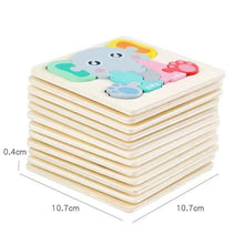 Charger l'image dans la galerie, Puzzle éducatif 3D en Bois pour Enfants
