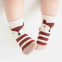 Charger l'image dans la galerie, Set 5 paires chaussettes hiver antidérapantes enfant
